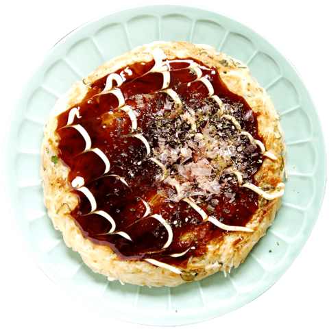 余ったそうめんを活用! お好み焼き風そうめん