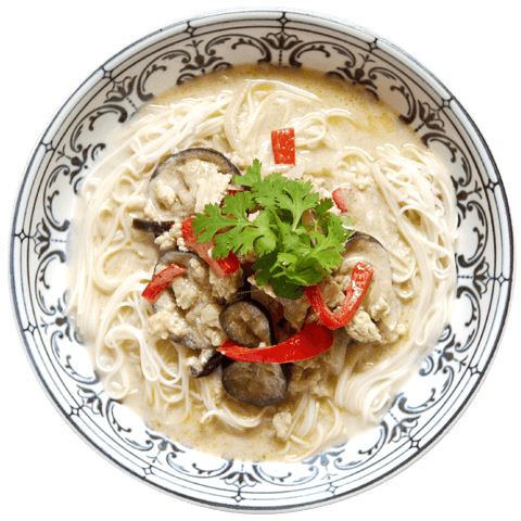 やみつき!本格グリーンカレーそうめん